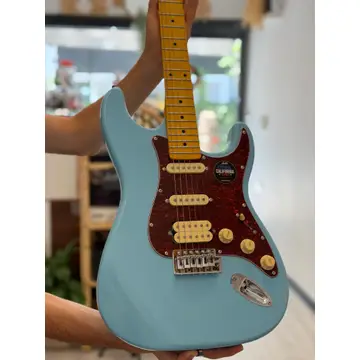Mavi — AS100PRO Profesyonel Elektro Gitar - (Nota Müzik Okulu)