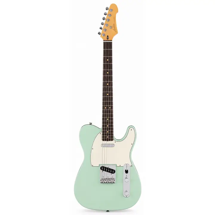 Büyütmek için tıkla Auster AT200 Surf Green Elektro Gitar
