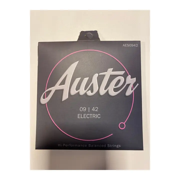 Büyütmek için tıkla Auster Elektro Gitar Teli 09/42 Elektro Gitar Teli Pena Hediyeli