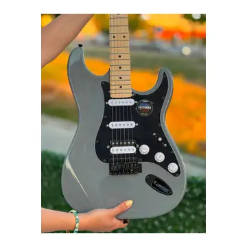 Gri — AS100PRO Profesyonel Elektro Gitar - (Nota Müzik Okulu)